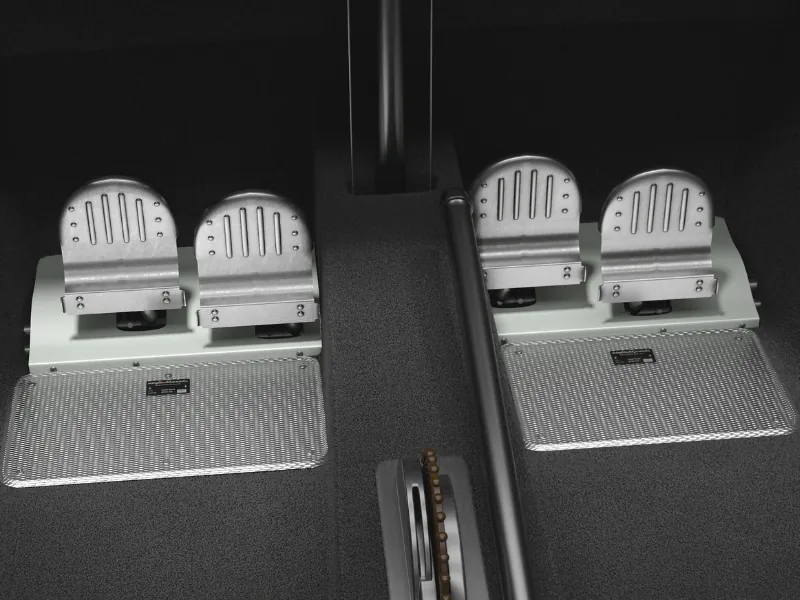 Before and after comparison of scuff plates